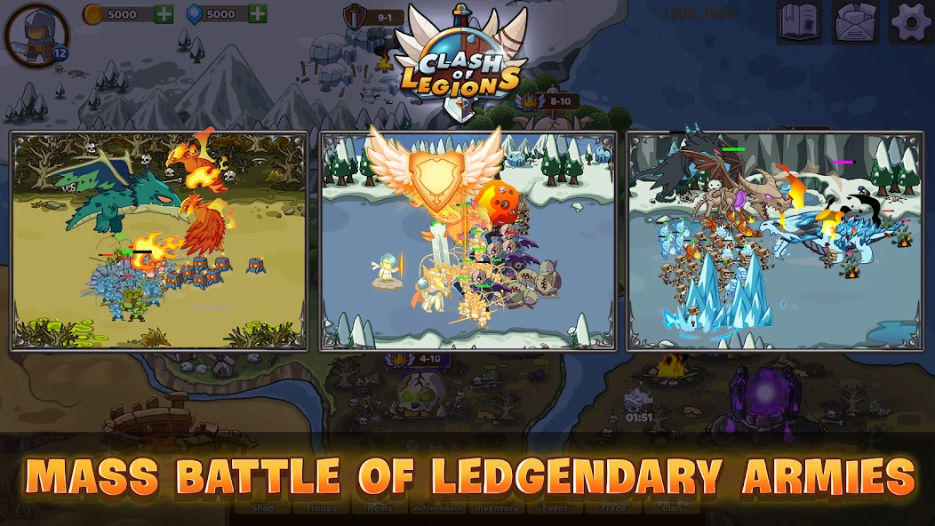 Clash of Legions - Kingdom Rise screenshot 5