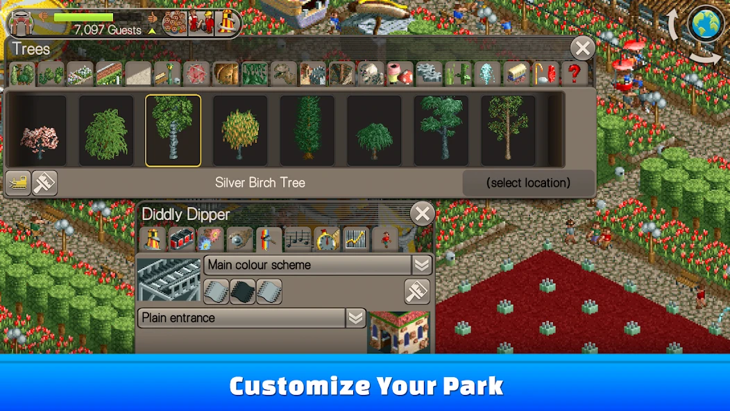RollerCoaster Tycoon Classic APK screenshot 3