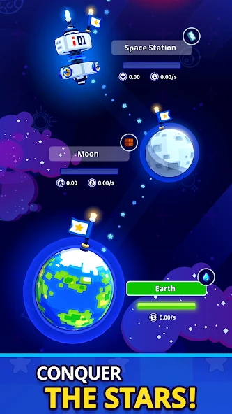 Rocket Star - Idle Space Factory Tycoon Games screenshot 5