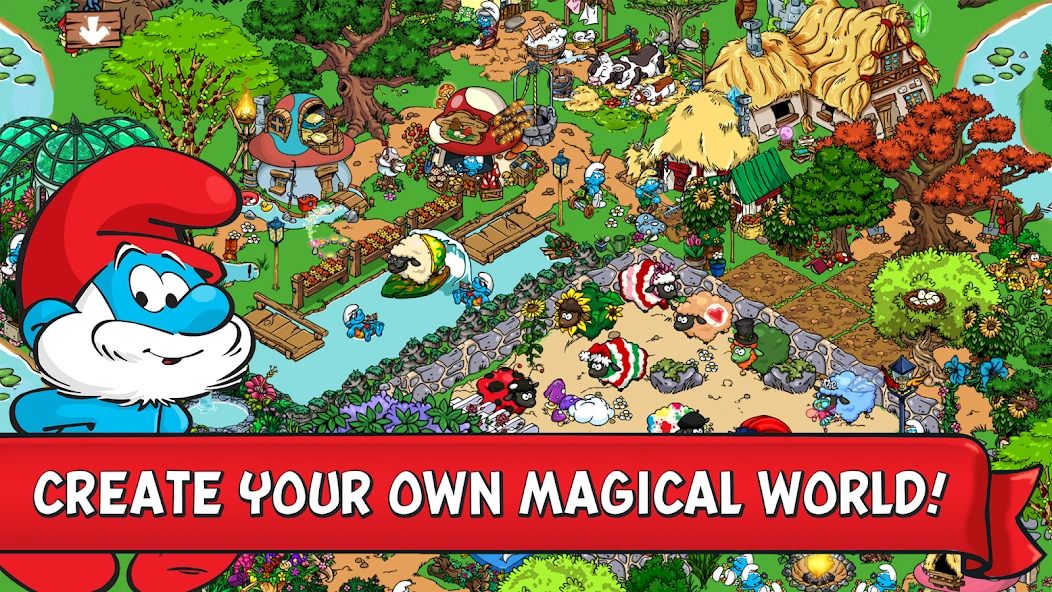 Smurfs' Village screenshot 1