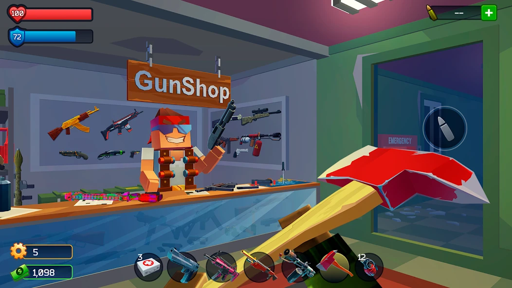 Pixel Combat: Zombies Strike screenshot 2