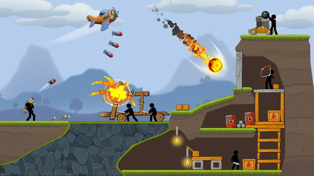 Boom Stick: Bazooka Puzzles APK screenshot 3