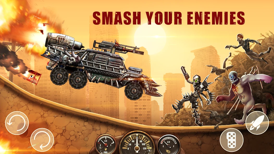 Zombie Hill Racing - Earn To Climb: Apocalypse screenshot 3