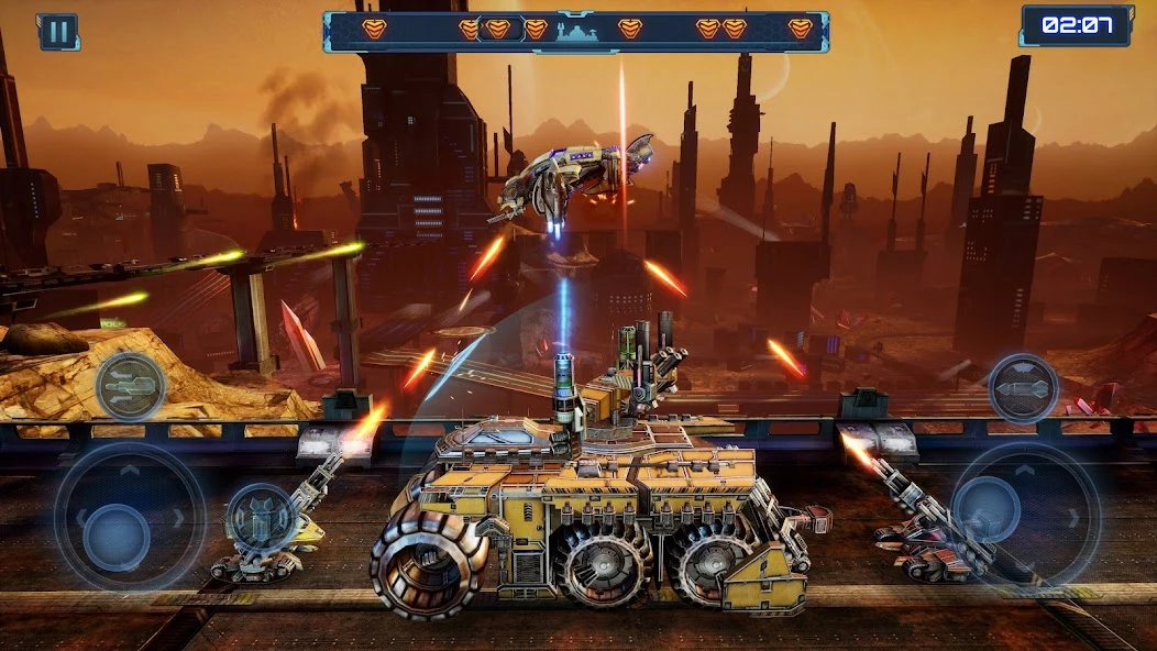 Red Siren: Space Defense screenshot 2