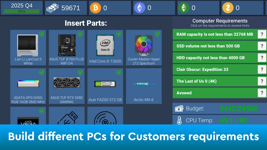 PC Creator Simulator APK screenshot 5