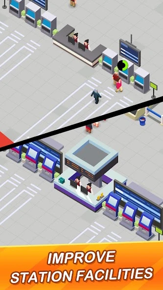 Idle Train Empire – Idle Games APK screenshot 4