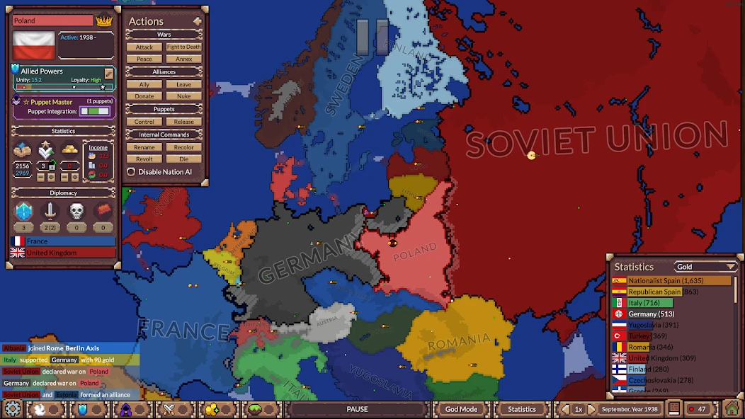 Ages of Conflict World War Sim APK screenshot 1