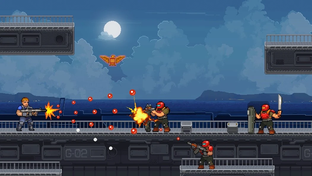 Gun Force Side-scrolling Game screenshot 4