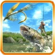 Download Fly Fishing 3D (MOD, unlocked/coin) 1.5.0 icon