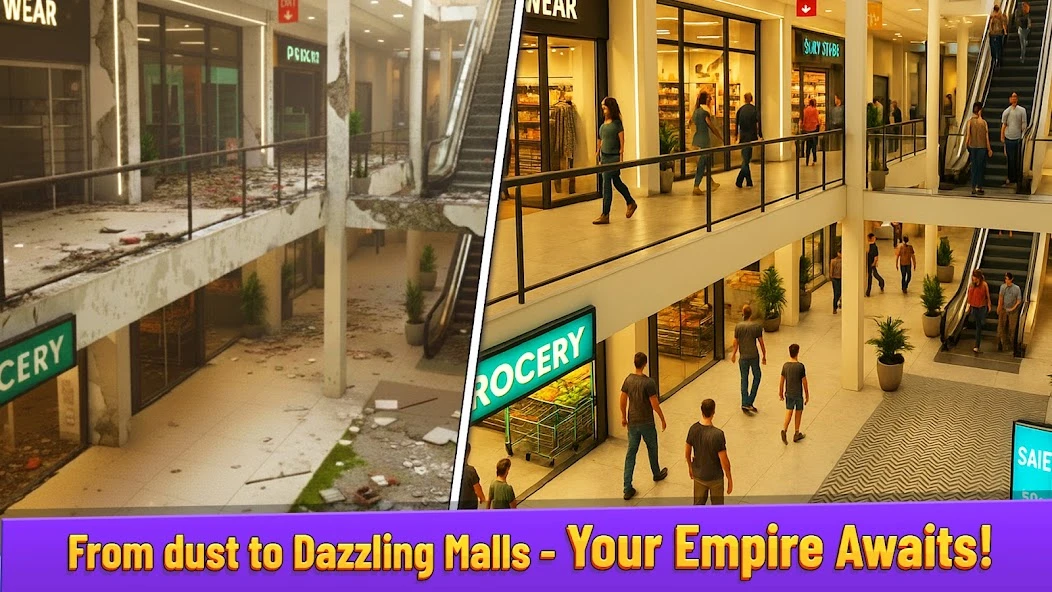 Mall & Fast Food Simulator 3D APK screenshot 1