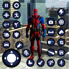 Superhero Iron Ninja Battle: City Rescue Fight Sim icon