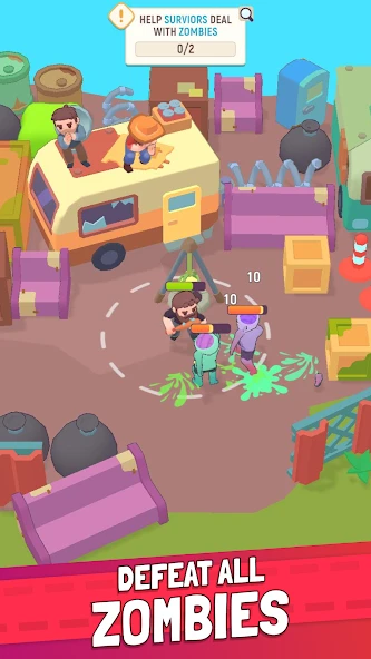 Last Stronghold: Idle Survival APK screenshot 1
