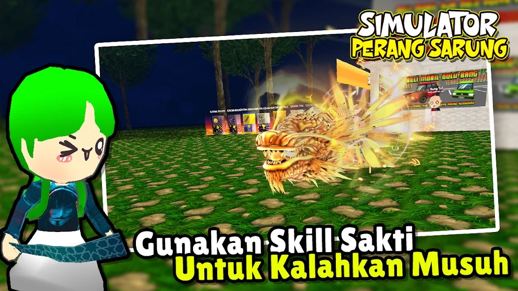 Simulator Perang Sarung 3D APK screenshot 5