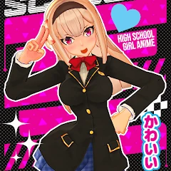 High School Girl Anime Fighter APK icon