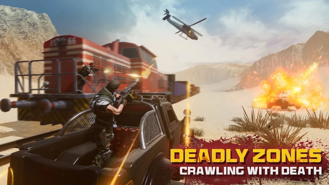 Dead Force: Zombie Strike Ops APK screenshot 4