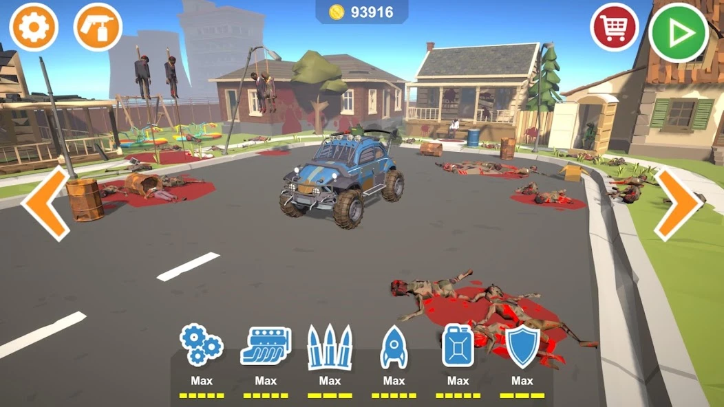 Zombie Crush Driver: Survive the apocalypse screenshot 1