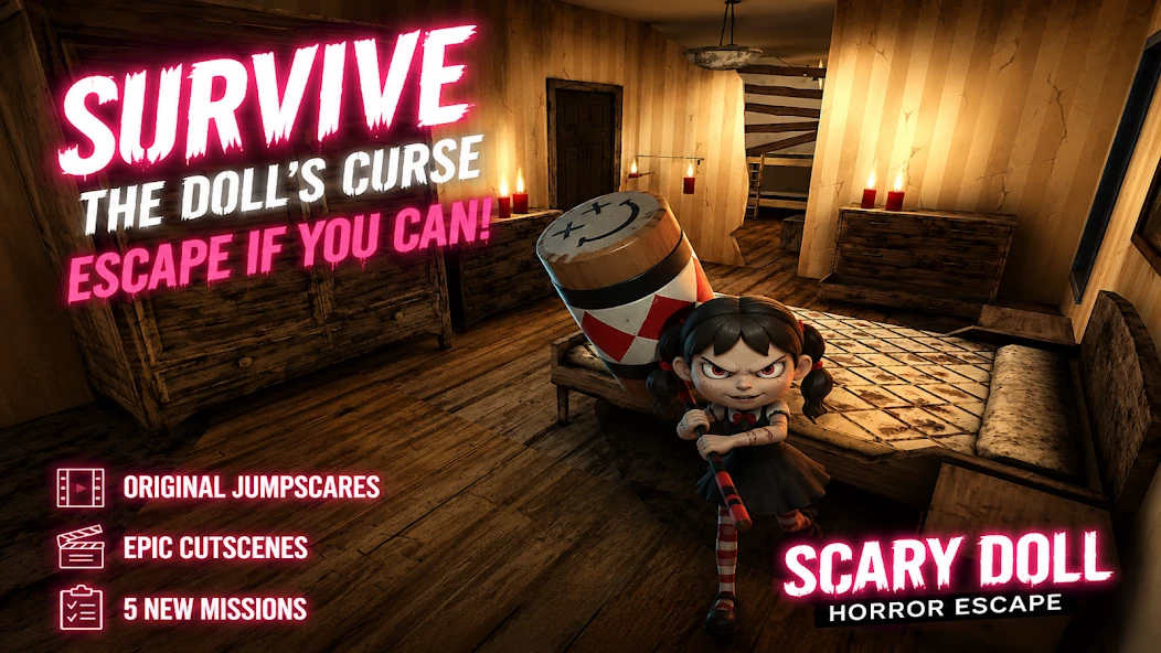 Scary Doll:Horror in the House screenshot 3