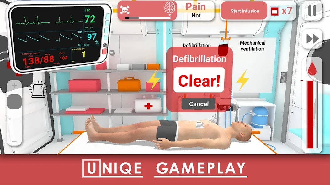 Reanimation inc - realistic biomedical simulator screenshot 1