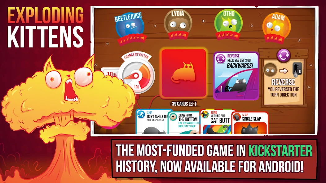 Exploding Kittens - Official screenshot 1