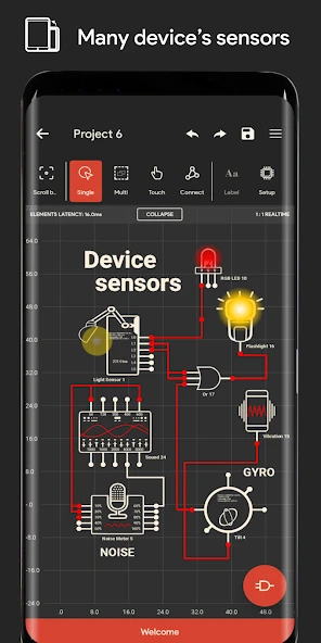 Logic Circuit Simulator Pro APK screenshot 5