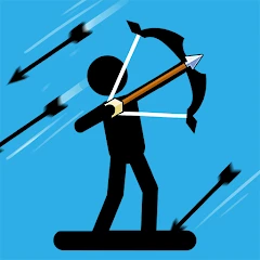 The Archers 2: Stickman Games for 2 Players or 1 icon