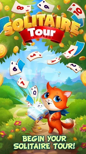 Solitaire Magical Tour: Tripeaks Puzzle Adventure screenshot 5
