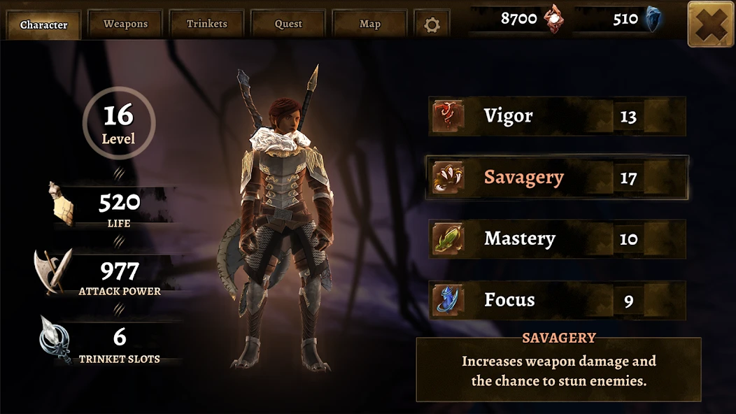 Grimvalor APK screenshot 4