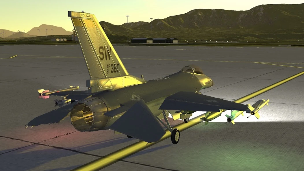 Armed Air Forces - Jet Fighter Flight Simulator screenshot 3