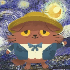 Cats Atelier - Days of van Meowogh: A Meow Match 3 icon