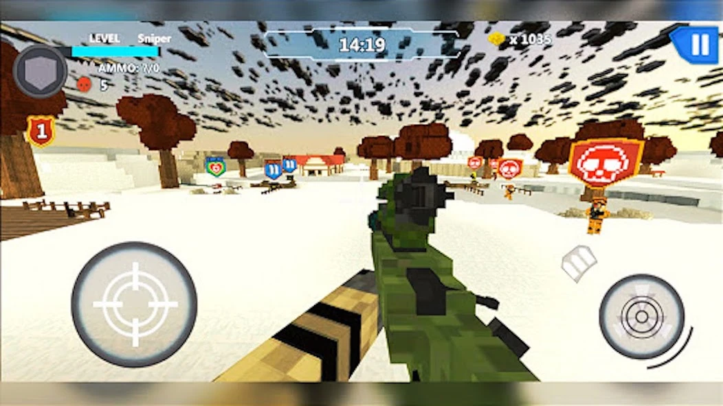Cube Wars Battle Survival screenshot 4