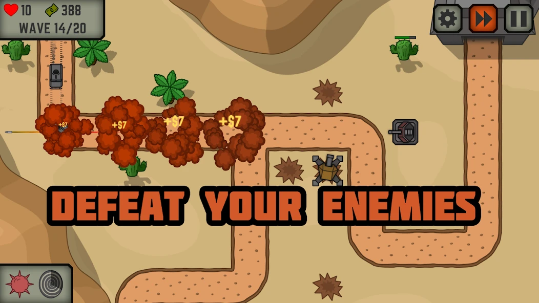 Tactical War: Tower Defense Game screenshot 5