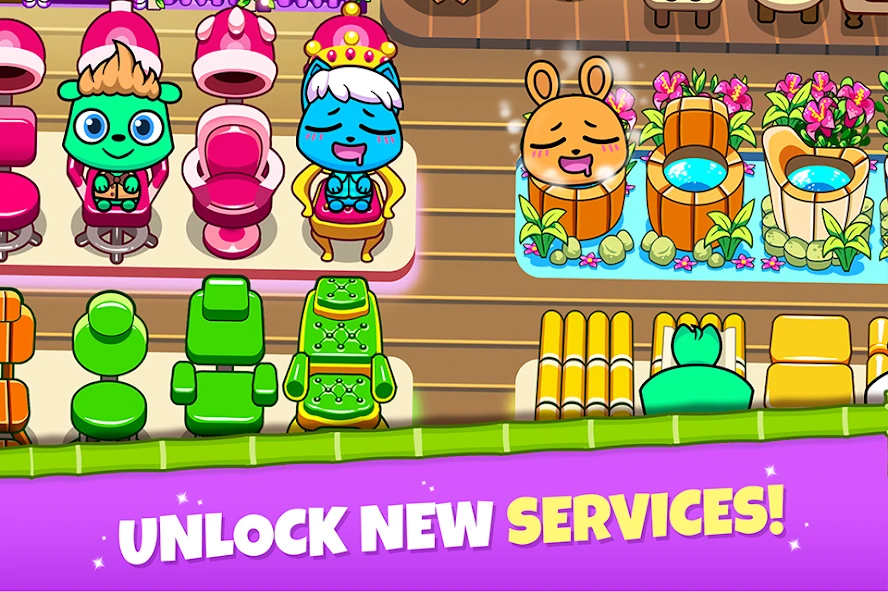 Forest Folks - Your Own Adorable Pet Spa screenshot 3