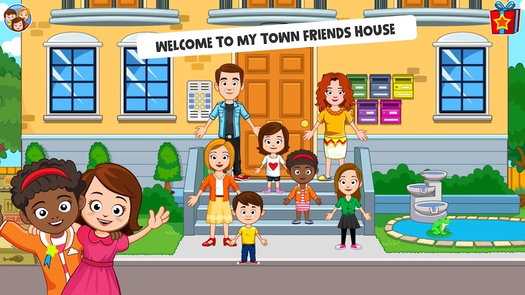My Town : Best Friends' House games for kids screenshot 3