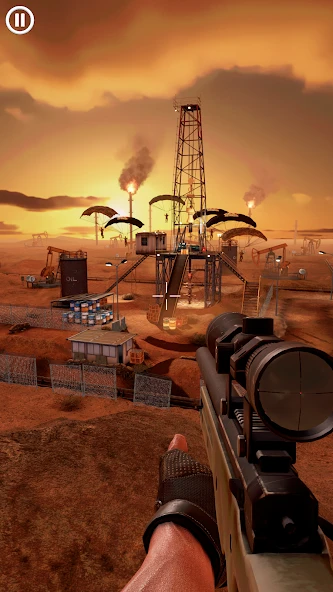 Ghost Sniper: War FPS Shooter APK screenshot 1