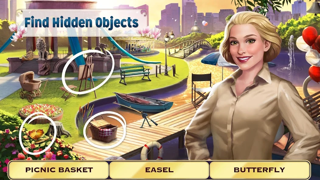Pearl's Peril - Hidden Object Game screenshot 1