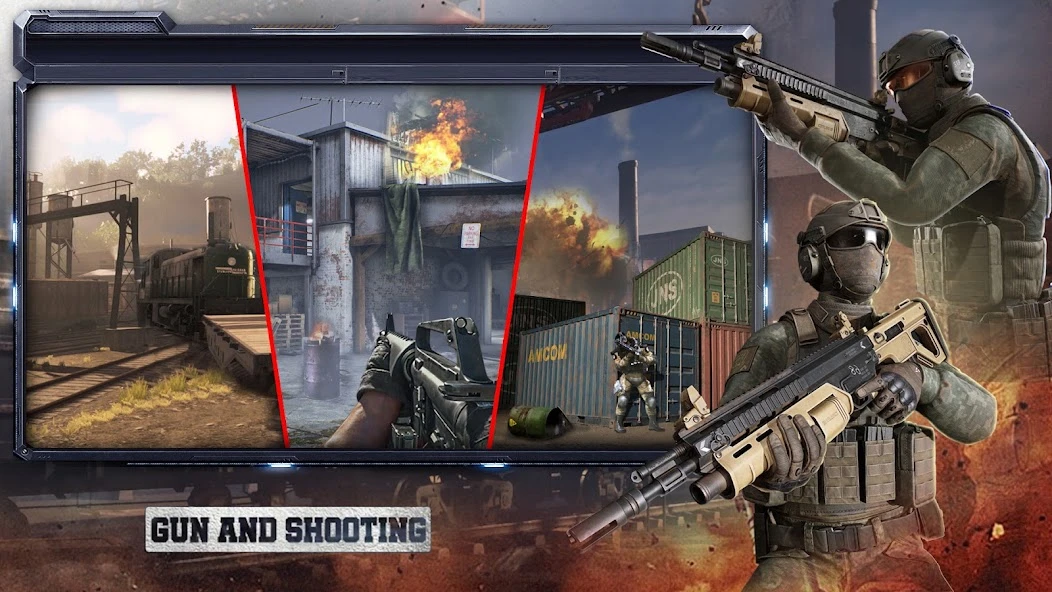 Call of Warfare: FPS Modern World War 2 WW2 Duty screenshot 5