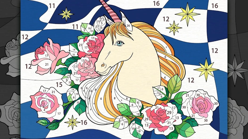 Anime Paint - Color By Number screenshot 5
