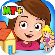 My Town: Home DollHouse - New Kids play house game icon