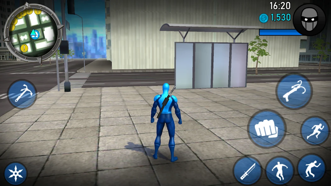 POWER SPIDER : Ultra Superhero Parody Game screenshot 1