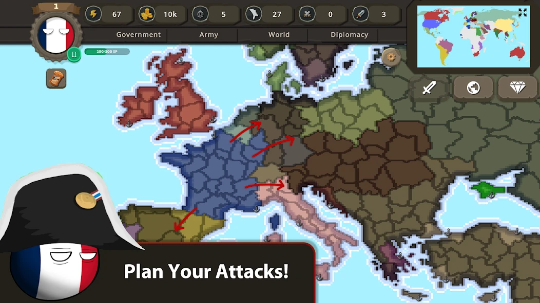 Countryballs at War APK screenshot 4